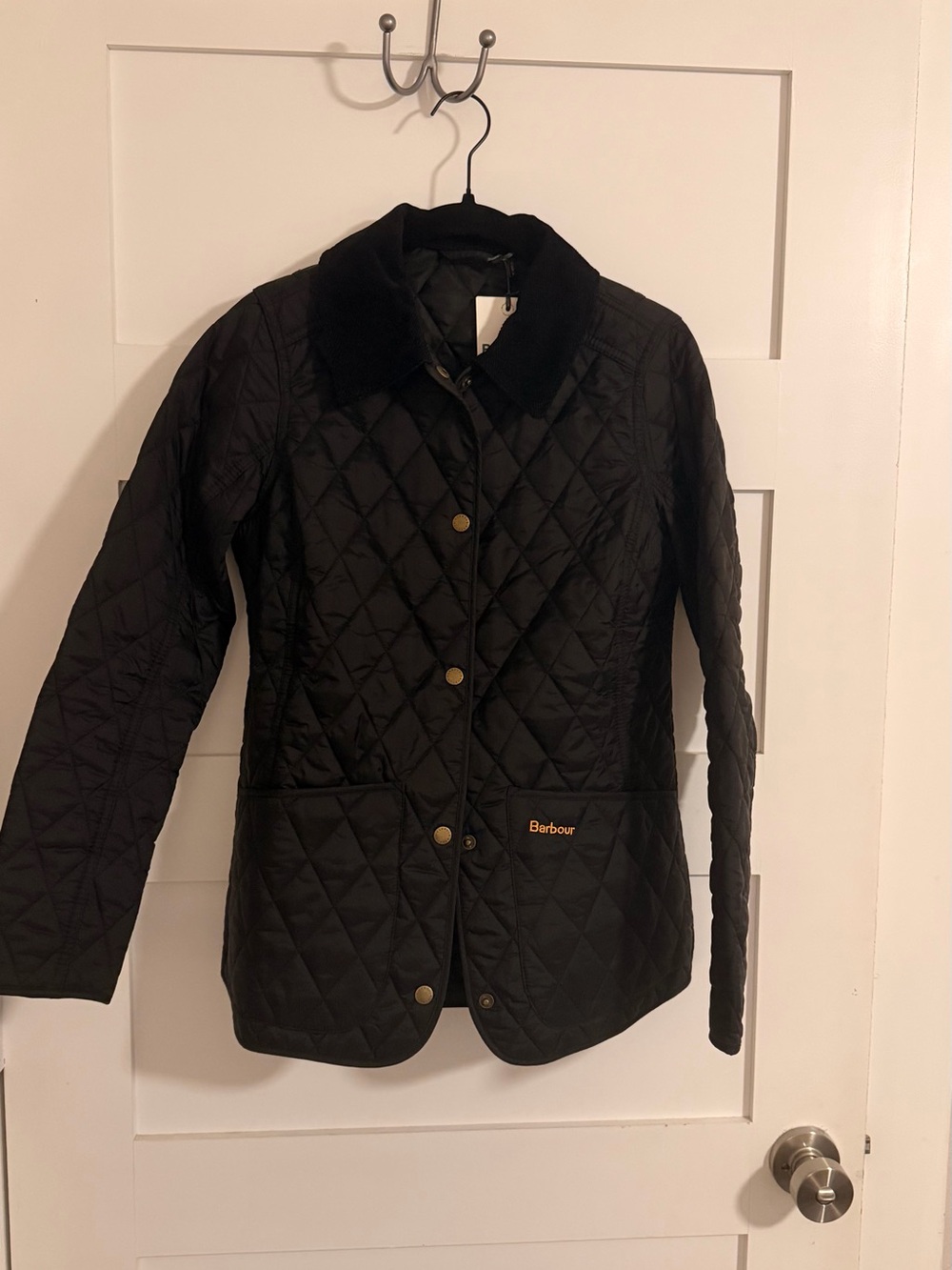 Barbour Women's Annandale Quilted Black Jacket